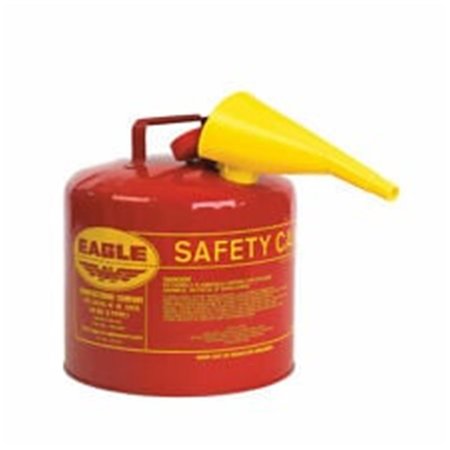 EAGLE MFG 5Gal Type 1 Safety Can W-Funnel EA390588